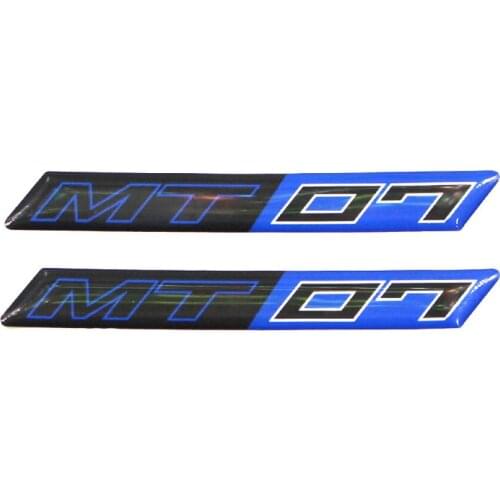 For Yamaha MT07 MT-07 MT 07 Stickers Tank Pad Motorcycle Knee Paint Protector Fairing Accessories Decal Fuel Gas 2018 2019 2020