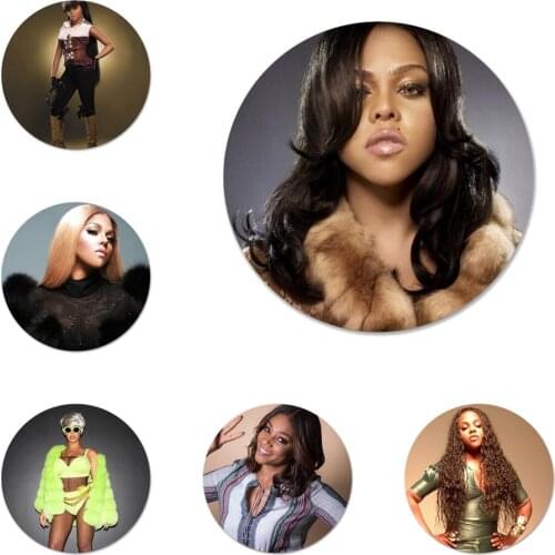 Lil Kim the Queen Sexy Women Badge Brooch Pin Accessories For Clothes Backpack Decoration gift