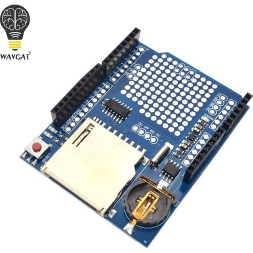 WAVGAT Data Logger Module Logging Recorder Shield V1.0 for Arduino UNO SD Card