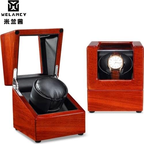 Storage Organizer Display Casket Motor Shaker Holder Automatic Mechanical Watch Winder Box Winding Case Holder