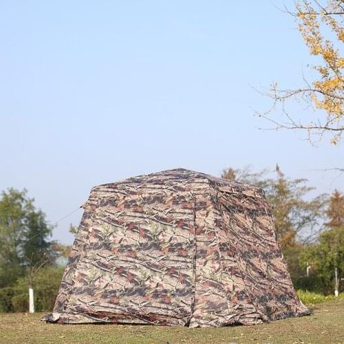 Automatic Ultralarge Double Layer 240*240*180 CM 5-8 Person Use With Mosquito Net Camping Tent Beach Tent Large Gazebo