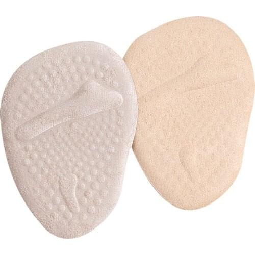Anti-slip Forefoot Pad High Heel Shoes Insoles Inserts Gel Insoles Anti-pain Sweat Absorbent Breathable Shoe Pad