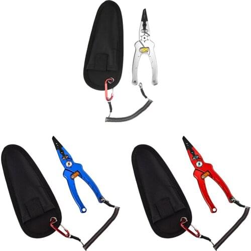 Fishing Pliers Stainless Steel Fishing Tools, Split Ring Pliers Hook Removers,Saltwater Resistant Fishing Gear