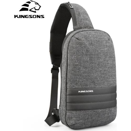 Kingsons Shoulder Messenger Bag for Men Small Crossbody Bags Male Female Sling Bag Boys Casual Chest Bag 9 inch