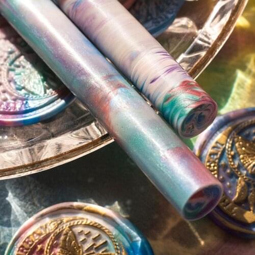 Wax seal mixed color lacquer wax strip wax grain retro craft stamp envelope wedding sealing wax seal making tool