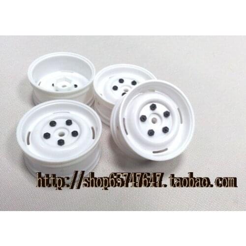 1/10 scale RC 1.9 shinnied Wheel & rim 4pcs Hex12mm for axial scx10 cc01 f350 scx10 ax10 cr01 rcds2 tyre