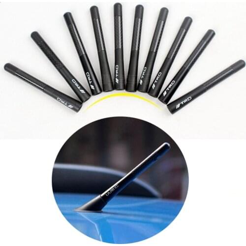 Car FM/ AM Radio Carbon Fiber Short Antenna for Skoda Octavia Fabia Rapid Superb Yeti Roomster