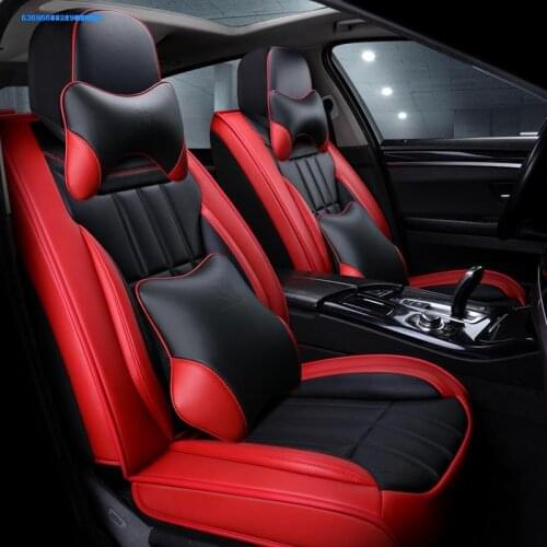 Car Accessories High quality leather car seat cushion 3D full surround seat cushion seat cover For Skoda Octavia 2018 2019