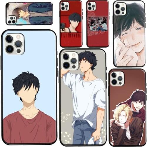 Banana Fish Eiji Okumura For iPhone 12 mini 11 Pro Max Phone Case For iPhone 7 8 Plus 6S X XR XS Max SE 2020 Coque
