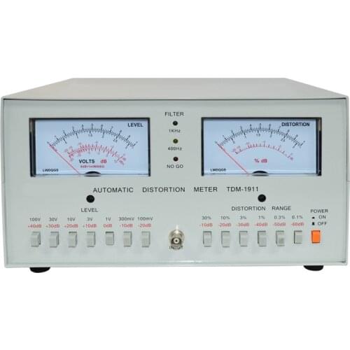 Distortion Meter Desktop 110/220V Distortion Tester TDM-1911 Audio Distortion Meter 0.01%-30% LK