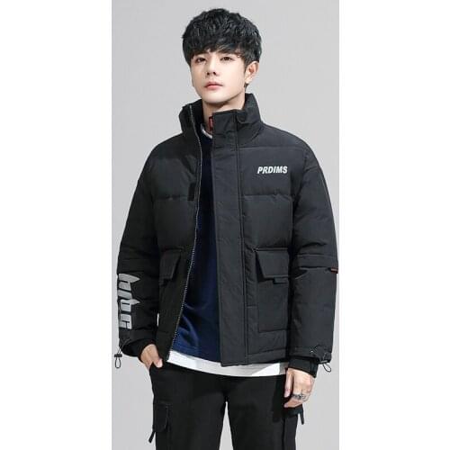 Winter Jacket Men New Fashion Male Thick Warm Windproof Pockets Coat Thermal Parkas Stand Collar Outerwear Brand Mens Clothing