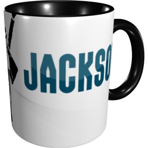 Michael Jackson 1257 Mug Cups Coffee Cup Porcelain Sakura Cup Printed Mug Bubble Tea Cup Ceramic Cups Creative