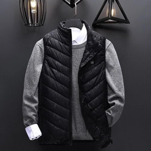 Men woman Heating Vest Usb Charging Heating Warm Vest Outdoor Flexible Thermal Winter Warm Clothing Waistcoat Heating jacket