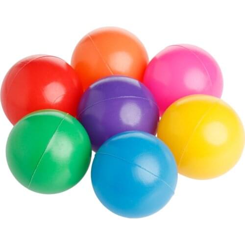 5.6cm 200pcs Colorful Fun Ball Soft Plastic Ocean Ball Baby Kid Toy Swim Pit Toy