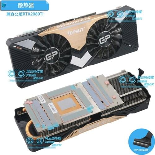 New for PALiT RTX2080Ti GAMING PRO DUAL 11G Graphics card cooler