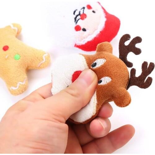 Dog Plush Chewing Toy Cleaning Teeth Puppy Molar Bite Resistant Toys Pet Gifts For Christmas Dogs Cats Supplies Accessories