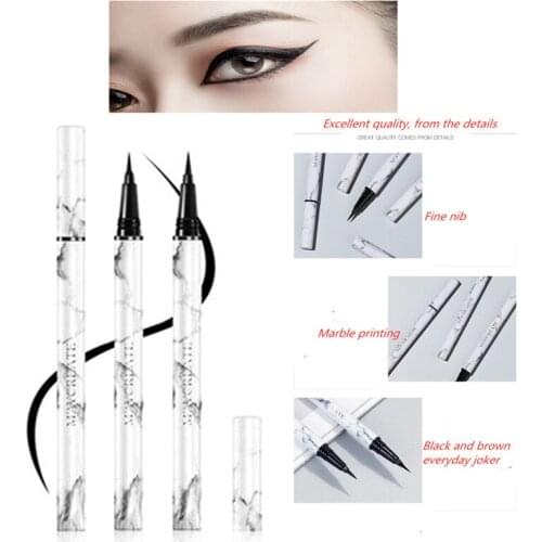 1pcs Black Long Lasting Eye Liner Pencil Waterproof Eyeliner Smudge-Proof Cosmetic Beauty Makeup Liquid