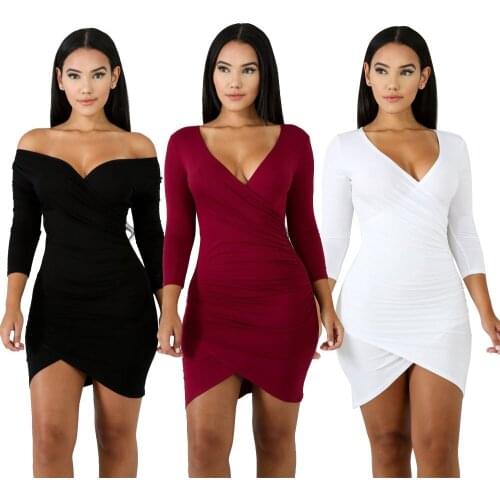 Shine.cecilia Solid Summer Dresses