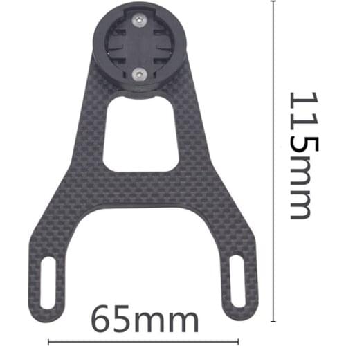 Bicycle Computer Holder Carbon Fiber Bike Code Holder Bracket for Garmin Mount Support 6D 5D Handlebar for GoPro