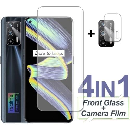 Protective Glass For Realme X7 Max GT Neo Flash C20A C21 C20 7 Pro Screen Protector Tempered Glass Phone Lens Film For Realme GT