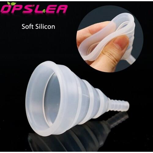 1pcs(S/L) Reusable Menstrual Cup Lady Alternative Pads Tampons Feminine Hygiene Product Medical Silicone Health Care Vagina Cup