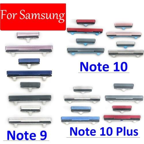 20Pcs/Lot,New Side Power Key +Volume Button For Samsung Galaxy Note 9 10 Plus