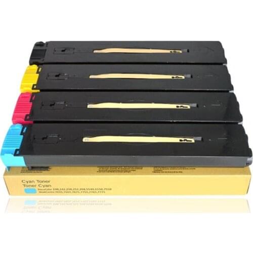 4 Toner Cartridge Replace for Xerox 5065 6075 5065II 6075II C5540i C6550i C7550i C5400 C6500 C7500 C5500 C7600 C5540 C6550 C7550