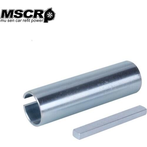 MSCRP Crankshaft Sleeve Adapter Crank Shaft Converter Pulley Bore Reducer 3/4" to 7/8" Sleeve Bushing & Keystock MSCRP-3