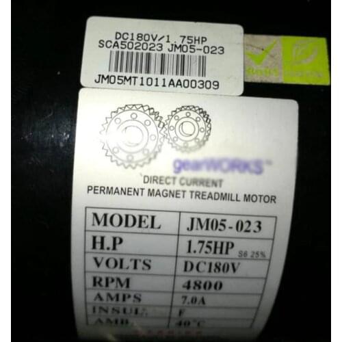 Treadmill Motor JM05-023 JM05-021 1.75HP for Johnson Fitness T903 T904 treadmill engine