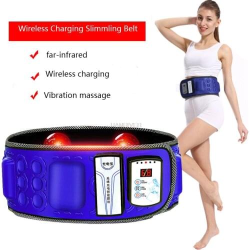 Electric Infrared Weight Loss Belt Weight Loss Fitness Massager X5 Vibration Abdomen Abdomen Fat Burning Effective Weight Loss