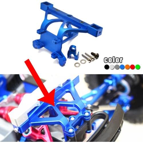 GPM TRAXXAS 1/10 SUMMIT 56076-4 E-REVO 56087-1 ERVO 3.3 53097-3 Metal Aluminum alloy Front shell column mount fixing seat