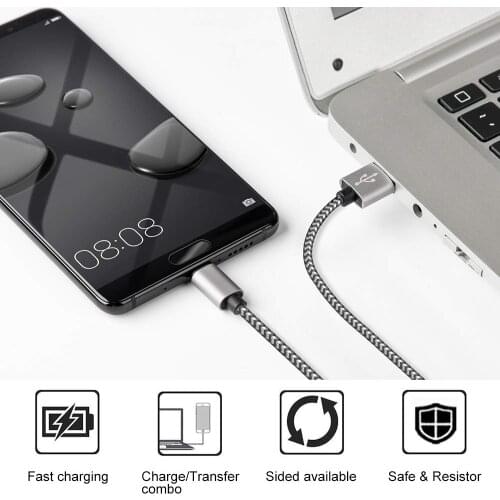 USB Type C Cable For Samsung S9 S8 Note 9 8 for xiaomi Mi9 mi 9 Charging For huawei p20 lite Type-c Phone Charger