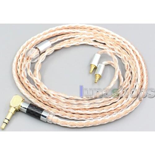 LN006704 2.5mm 4.4mm XLR 16 Core Silver Plated OCC Mixed Earphone Cable For Sennheiser IE40 Pro IE40pro