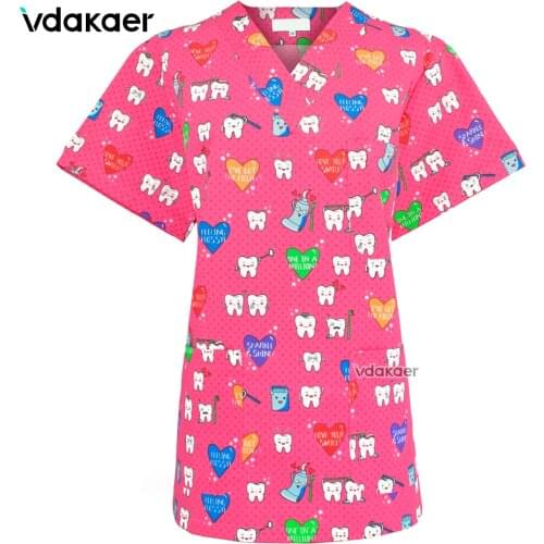 Hospital scrubs tops Nursing Uniform for Male Female Medical Supplies Dental Clinic Nurse Scrubs Women dentist Medical Uniforms