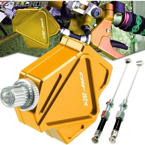 Motorcycle CNC Aluminum Stunt Clutch Lever Easy Pull Cable System For HONDA CRF250X CRF 250X 250 CRF250 X 2004-2017 2016 2015