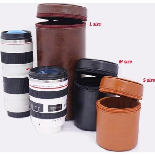 Padded Lens Protector Camera Lens cover Case Pouch for DSLR Nikon Canon Sony Panasonic pentax Lenses bag shockproof