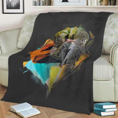 Ara Sketch Flannel Throw Blanket 3D Printed Keep Warm Sofa Child Blanket Home Decor Textiles Dream Family Gift