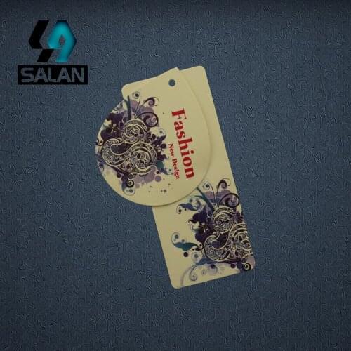 Wholesale Free Shipping Swing Tag Custom Hang Tag Garment Tag Gold Or Silver Logo Printting High Quality GT020
