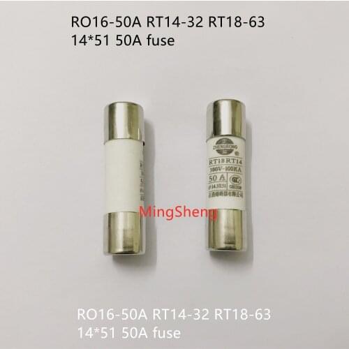 Original new 100% RO16-50A RT14-32 RT18-63 is fused protop 14*51 50A fuse