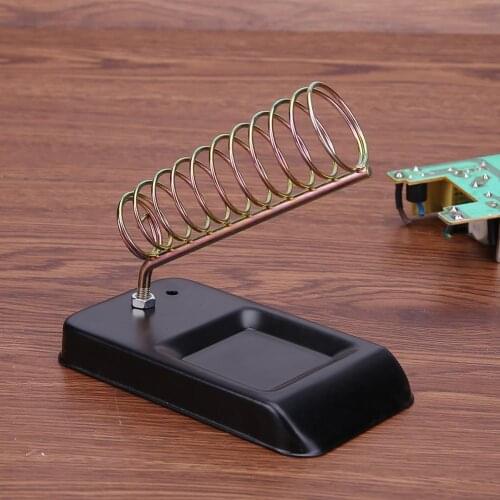 Electric soldering iron stand Solid metal base soldering iron stand General high temperature resistant soldering iron stand