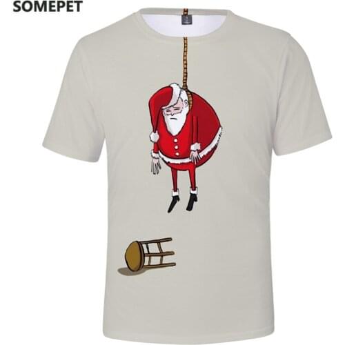 Popular Hot t shirt Men Women Christmas New Casual Summer Short Sleeves 3D T shirt Tops Suitable Fashion Christmas girl boy Tees