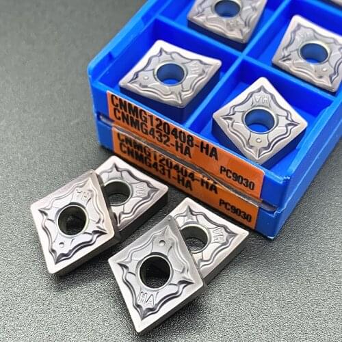 CNMG120404 HA PC9030 CNMG120408 HA PC9030 External Turning Tool CNC lathe Carbide Insert For Stainless Steel