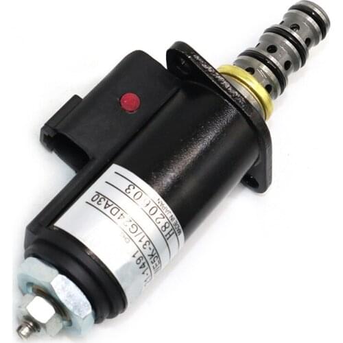 Excavator Parts for CAT for Caterpillar 320B/C/D 325/329/336D Lock Rotary Solenoid Valve OEM 121-1491 1211491 G24DA30 KWE5K31
