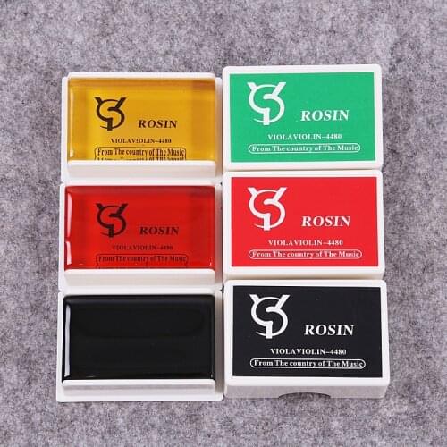 1 pcs Low Dust Rosin Resin For Violin Viola Cello Bow String Orchestra Instruments Musical Instruments Accessories