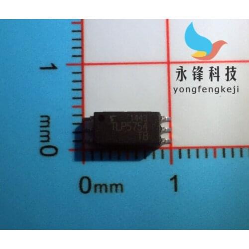 10pcs/lot 100% new and orginal TLP5754 TOS Optocoupler isolator patch 6 pin SOP6 in stock