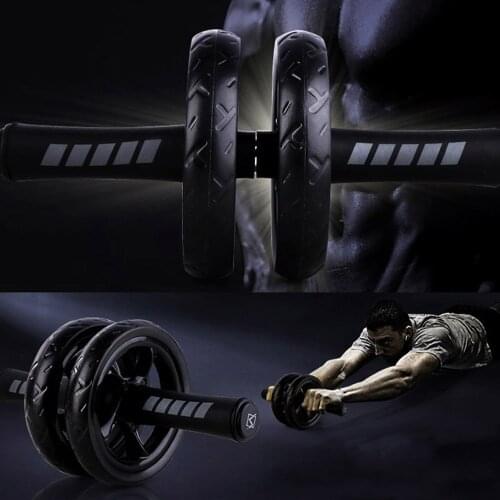 2 Colors Classic Double Wheel Abdominal Device Indoor Sport Fitness Aid Muscle Training Fitness Equipment