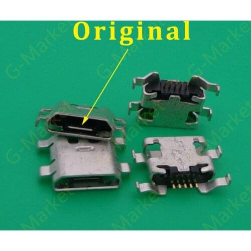 20pcs For ZTE Blade L2 S6 5.0 U807 N983 N807 U956 N5 N909 N798 N980 Micro mini USB connector socket charging port