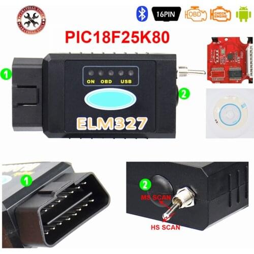 2021 New Version ELM327 USB FTDI with Switch code Scanner HS CAN and MS CAN super mini elm327 obd2 v1.5 bluetooth elm 327 wifi