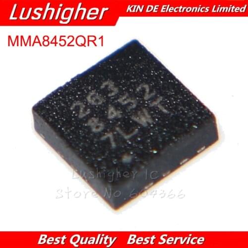5PCS MMA8452QR1 QFN MMA8452 QFN-16 8452 Accelerometer New Original
