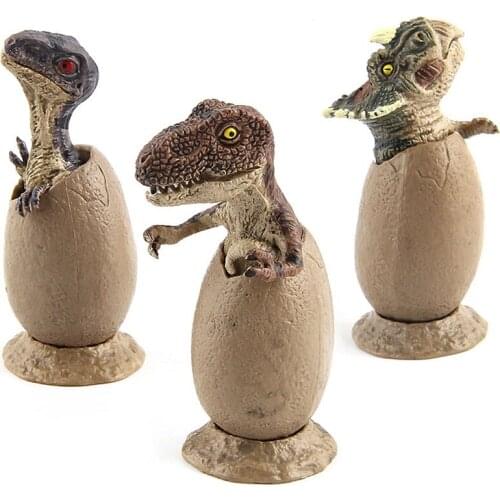 6cm 3pcs/set Mini Simulate Dinosaurs Egg Incubation Decoration Educational Toys Kids Children Funny Gifts Mobile Phone Straps